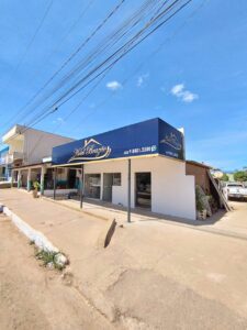 estrutura. Fachada de empresa. Fachada de empresa em Luis eduardo magalhães